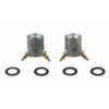 Holley For Use With  Model 415041604500 Carburetors With Set of 2 0025 Tube Type Nozzle and 4 Gaskets 121-25